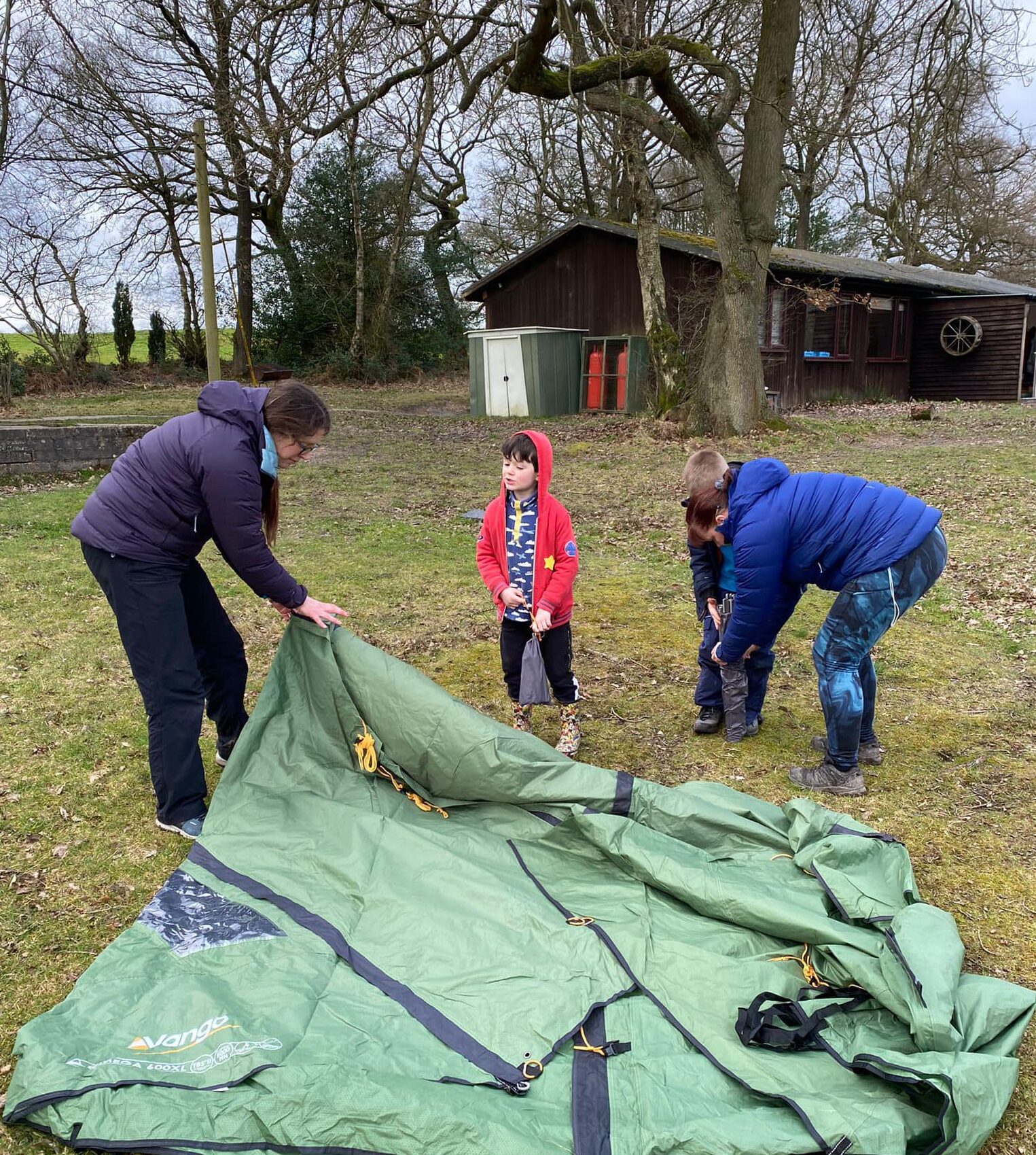 Weekend Camp at Consall